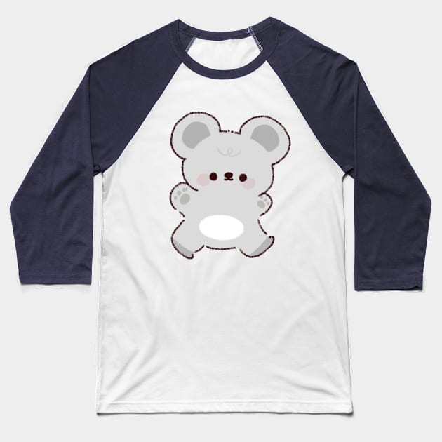 Mouse Baseball T-Shirt by theladyernestember